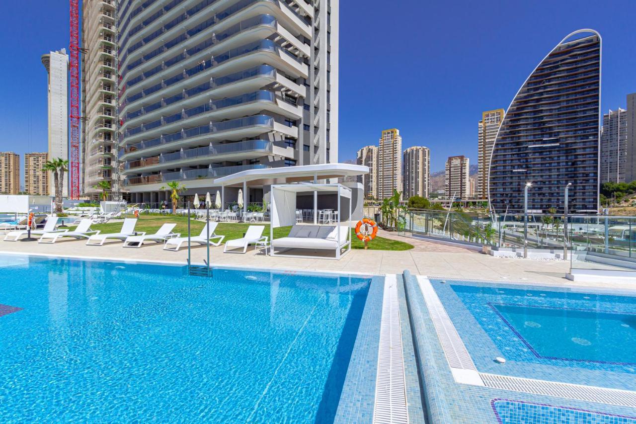 Sunset Cliffs Sea & Sky Apartments Benidorm Kültér fotó